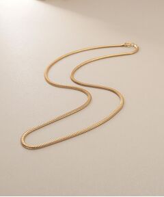 COCOSHNIK / ココシュニック ネックレス・ペンダント・チョーカー | K18オーバルスネーク ネックレス細