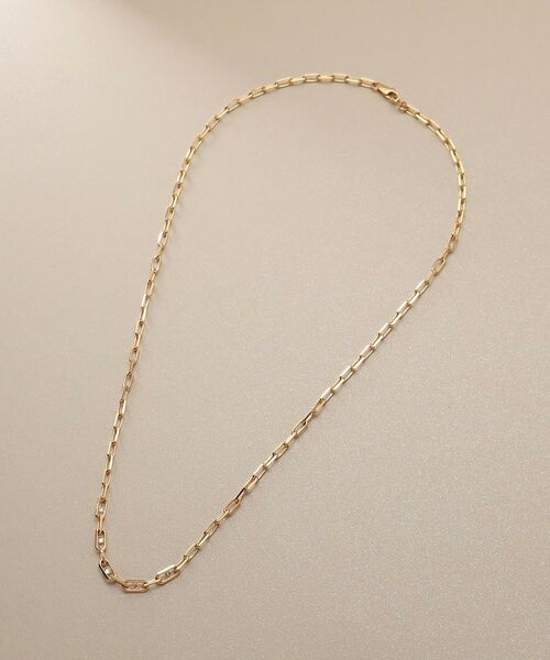 COCOSHNIK / ココシュニック ネックレス・ペンダント・チョーカー | K18ダイヤモンド ロングカットアズキチェーングラデーション ネックレス | 詳細4