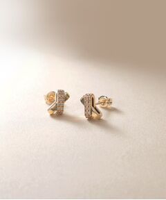 K18中空丸線 フープピアス小 (ピアス・イヤリング)|COCOSHNIK K18中空丸線 フープピアス小 (ピアス・イヤリング)|COCOSHNIK