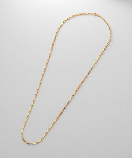 COCOSHNIK / ココシュニック ネックレス・ペンダント・チョーカー | シルバー デザインチェーン ボックスネックレスM（55cm） GP | 詳細4