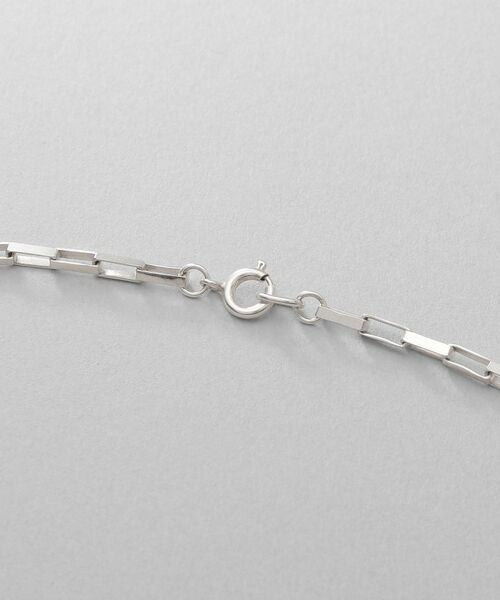 COCOSHNIK / ココシュニック ネックレス・ペンダント・チョーカー | シルバー デザインチェーン ボックスネックレスM（55cm） | 詳細3