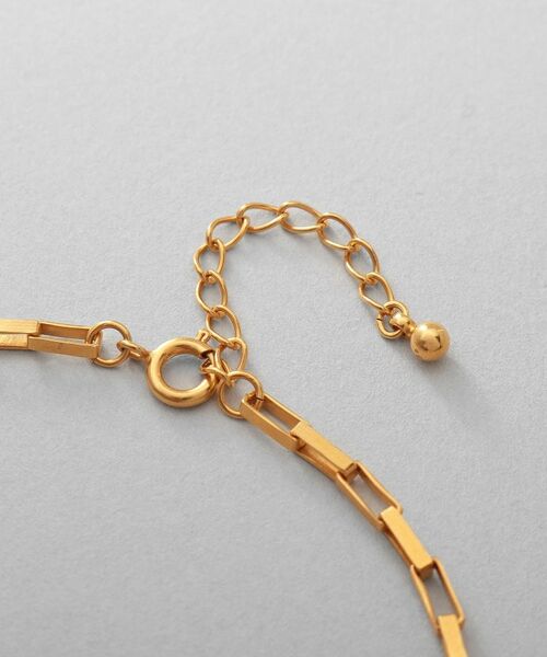 COCOSHNIK / ココシュニック ブレスレット・バングル | シルバー デザインチェーン ボックスブレスレットM GP | 詳細3