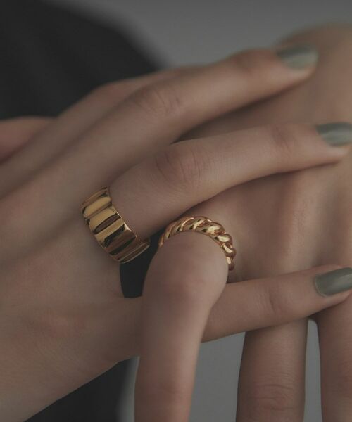 COCOSHNIK / ココシュニック リング | シルバー グルーヴリング GP | 詳細8