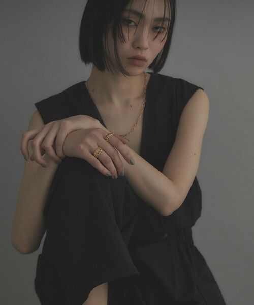 COCOSHNIK / ココシュニック リング | シルバー クロワッサンリング GP | 詳細6