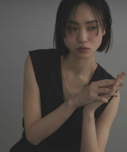 COCOSHNIK / ココシュニック リング | シルバー PCチェーンモチーフリング GP | 詳細6