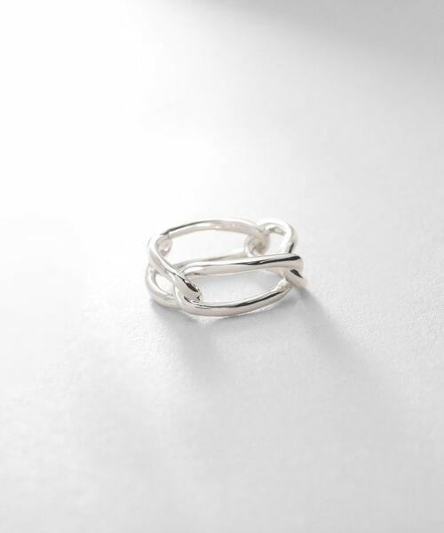 COCOSHNIK / ココシュニック リング | シルバー PCチェーンモチーフリング | 詳細1