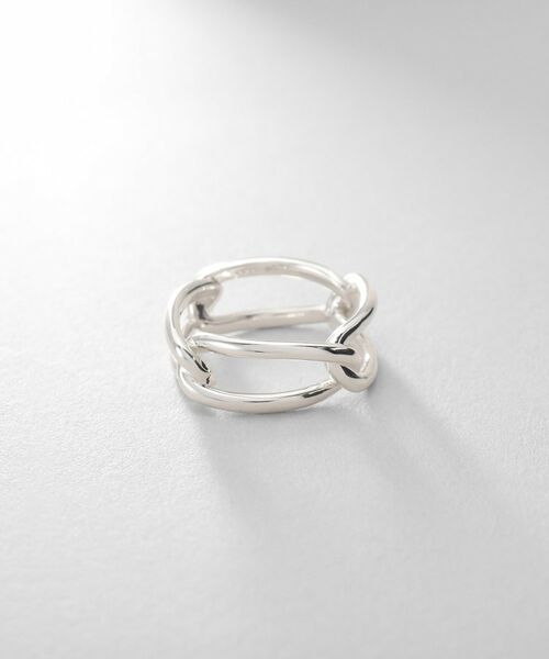 COCOSHNIK / ココシュニック リング | シルバー PCチェーンモチーフリング | 詳細2
