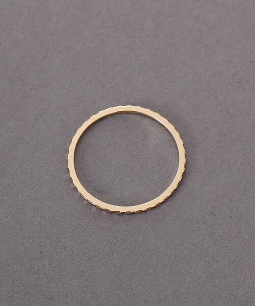 COCOSHNIK / ココシュニック リング | K10スキニーリング フラップカット | 詳細4