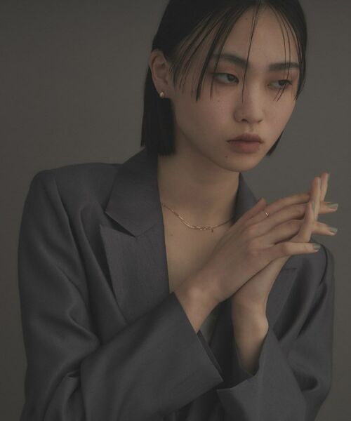 COCOSHNIK / ココシュニック ピアス・イヤリング | K10ドームフープピアス | 詳細7