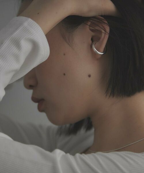 COCOSHNIK / ココシュニック ピアス・イヤリング | シルバー ラウンドイヤーカフ | 詳細7