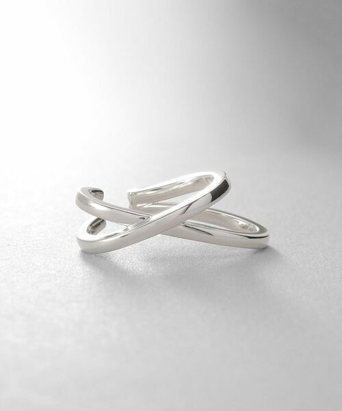 COCOSHNIK / ココシュニック ピアス・イヤリング | シルバー アシンメクロスイヤーカフ | 詳細2