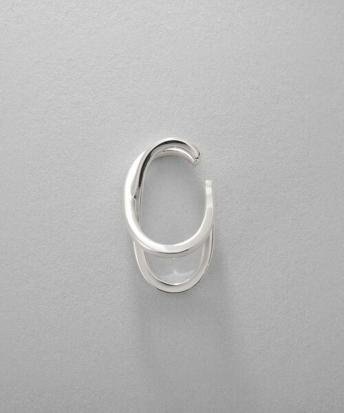COCOSHNIK / ココシュニック ピアス・イヤリング | シルバー アシンメクロスイヤーカフ | 詳細3