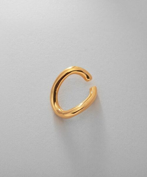 COCOSHNIK / ココシュニック ピアス・イヤリング | シルバー ボリュームSラインイヤーカフ GP | 詳細4