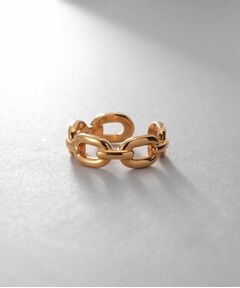 COCOSHNIK / ココシュニック ピアス・イヤリング | シルバー ケーブルチェーンモチーフイヤーカフ GP