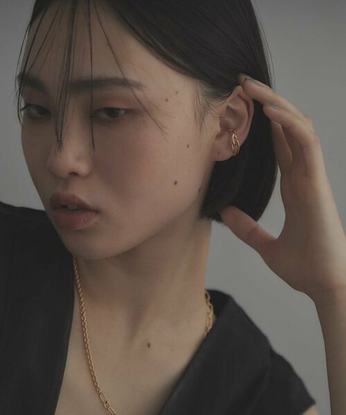 COCOSHNIK / ココシュニック ピアス・イヤリング | シルバー インフィニティイヤーカフ GP | 詳細6