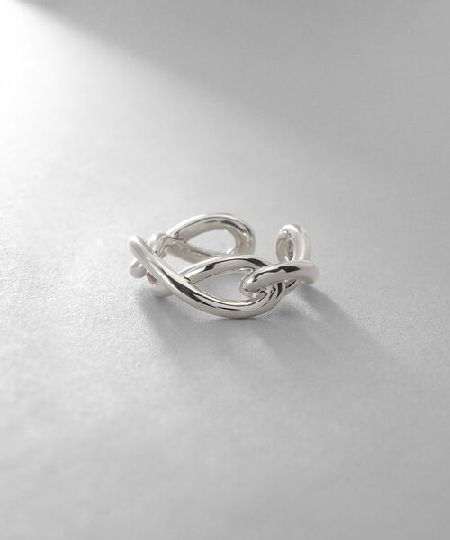 COCOSHNIK / ココシュニック ピアス・イヤリング | シルバー インフィニティイヤーカフ | 詳細1