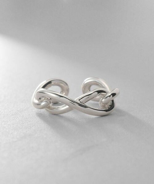 COCOSHNIK / ココシュニック ピアス・イヤリング | シルバー インフィニティイヤーカフ | 詳細2