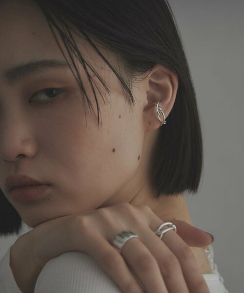 COCOSHNIK / ココシュニック ピアス・イヤリング | シルバー インフィニティイヤーカフ | 詳細6