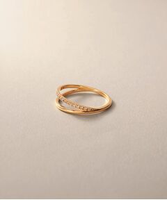 COCOSHNIK / ココシュニック リング | K10ダイヤモンド ブランチ リング