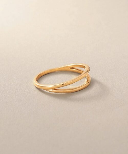 COCOSHNIK / ココシュニック リング | K10ダイヤモンド ブランチ リング | 詳細3