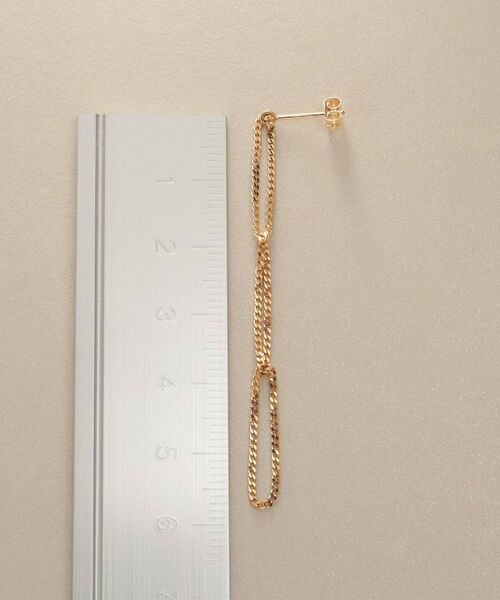 COCOSHNIK / ココシュニック ピアス・イヤリング | K10キヘイループ スタッドピアス | 詳細4