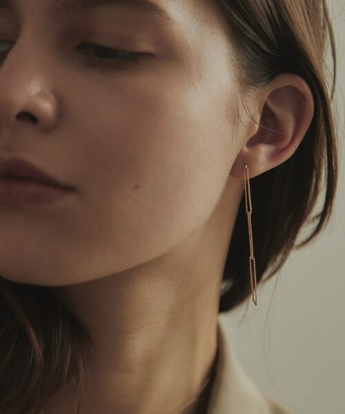 COCOSHNIK / ココシュニック ピアス・イヤリング | K10キヘイループ スタッドピアス | 詳細8