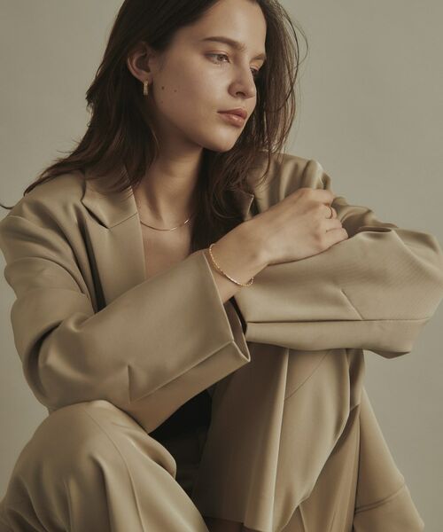 COCOSHNIK / ココシュニック ブレスレット・バングル | K18カットビーズストレッチ バングル | 詳細5