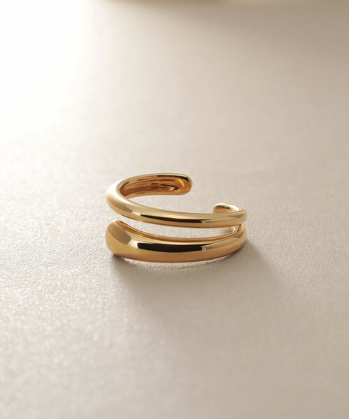 COCOSHNIK / ココシュニック ピアス・イヤリング | K10ニュアンスブランチ イヤーカフ | 詳細2