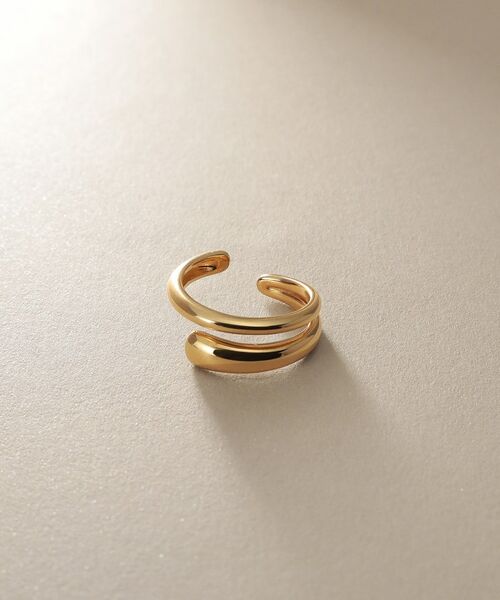 COCOSHNIK / ココシュニック ピアス・イヤリング | K10ニュアンスブランチ イヤーカフ | 詳細3