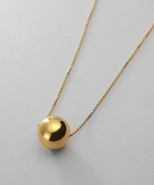 COCOSHNIK / ココシュニック ネックレス・ペンダント・チョーカー | シルバー ホロウボール ネックレスL GP | 詳細2