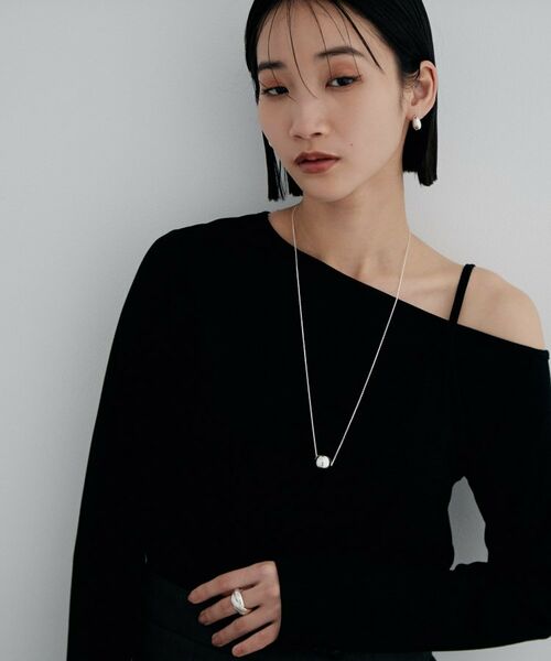 COCOSHNIK / ココシュニック ネックレス・ペンダント・チョーカー | シルバー ホロウボール ネックレスL | 詳細7