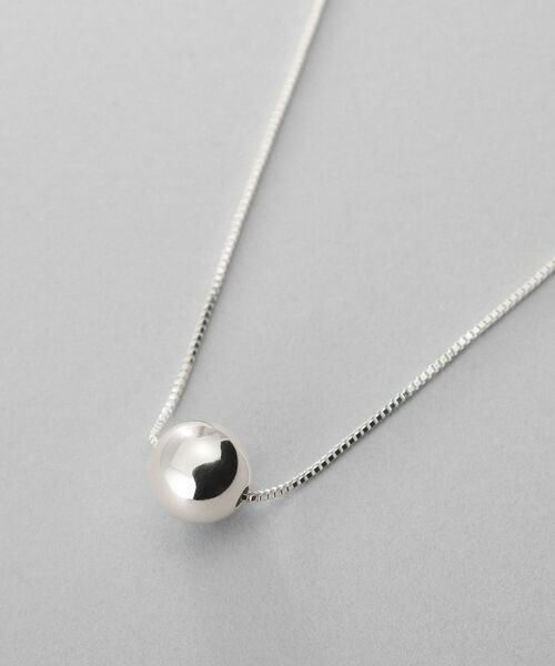 COCOSHNIK / ココシュニック ネックレス・ペンダント・チョーカー | シルバー ホロウボール ネックレスS | 詳細2