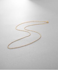 COCOSHNIK / ココシュニック ネックレス・ペンダント・チョーカー | K10スキニーネックレス スクリューツイスト