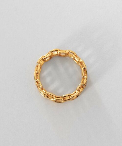 COCOSHNIK / ココシュニック リング | シルバー ビスマルクチェーンモチーフリング GP | 詳細4