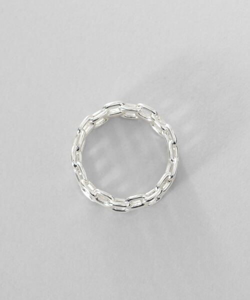 COCOSHNIK / ココシュニック リング | シルバー ビスマルクチェーンモチーフリング | 詳細4