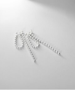COCOSHNIK / ココシュニック ピアス・イヤリング | シルバー チェーンピアス ボールループ