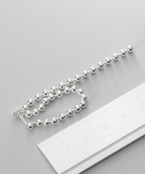 COCOSHNIK / ココシュニック ピアス・イヤリング | シルバー チェーンピアス ボールループ | 詳細6