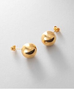 シルバー フラットカーブチェーンモチーフピアス GP （ピアス