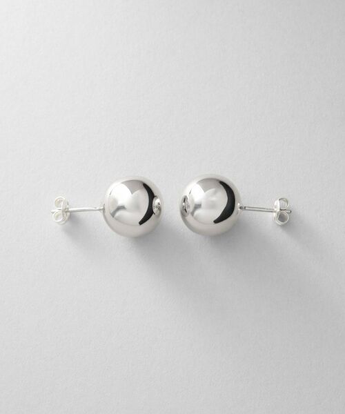 COCOSHNIK / ココシュニック ピアス・イヤリング | シルバー ホロウピアス ボールスタッドM | 詳細3