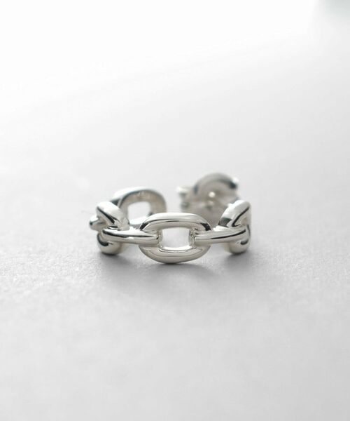 COCOSHNIK / ココシュニック ピアス・イヤリング | シルバー PCチェーンモチーフピアス | 詳細2