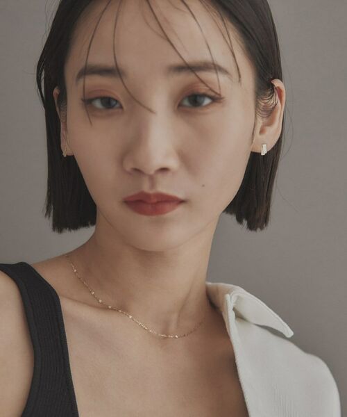 COCOSHNIK / ココシュニック ピアス・イヤリング | K10フラップリボンピアス | 詳細8