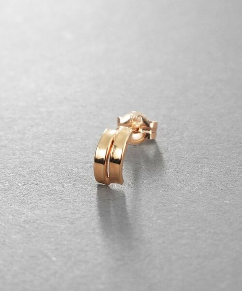 COCOSHNIK / ココシュニック ピアス・イヤリング | K10ダブルアーチピアス | 詳細3