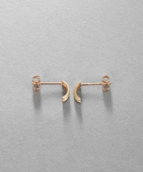 COCOSHNIK / ココシュニック ピアス・イヤリング | K10ダブルアーチピアス | 詳細4