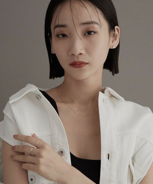 COCOSHNIK / ココシュニック ピアス・イヤリング | K10ドームピアス | 詳細7