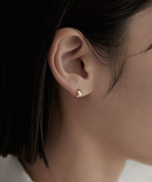 COCOSHNIK / ココシュニック ピアス・イヤリング | K10ドームピアス | 詳細9