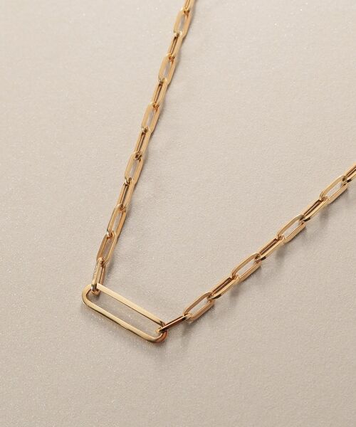 COCOSHNIK / ココシュニック ネックレス・ペンダント・チョーカー | K10中空プリムクラスプ ネックレス | 詳細2