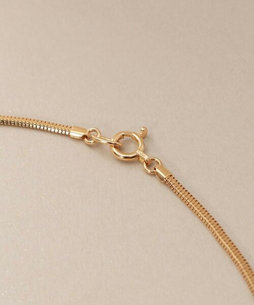 COCOSHNIK / ココシュニック ネックレス・ペンダント・チョーカー | K18オーバルスネーク ネックレスS | 詳細3