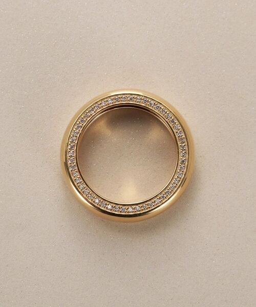 COCOSHNIK / ココシュニック リング | K18ダイヤモンド サイドダイヤ リング | 詳細3