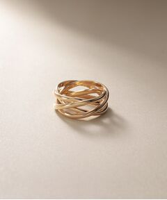 COCOSHNIK / ココシュニック リング | K10ダブルXライン リング