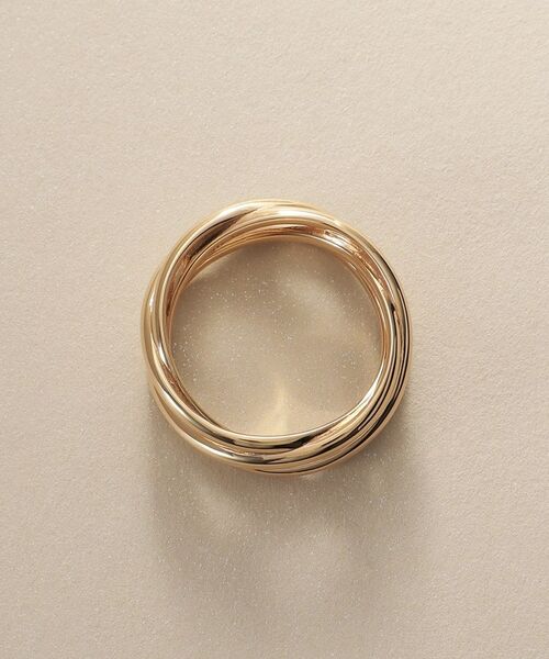 COCOSHNIK / ココシュニック リング | K10ダブルXライン リング | 詳細3